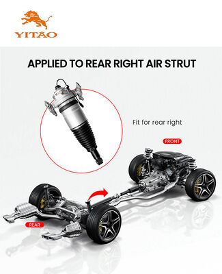 7P6616020J 아우디 Q7 모델용 오른쪽 뒷 차축 에어 서스펜션 스트럿