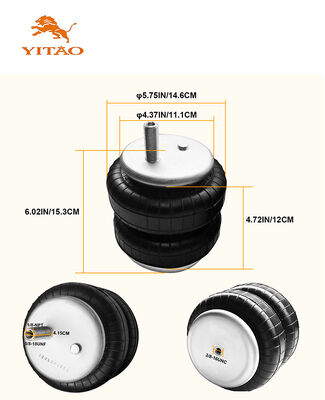 Air Spring Suspension Kit Fits 2007-2021 Toyota Tundra 2WD/4WD W217602445 TR2445