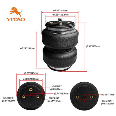 Air Spring Suspension Kit Fits 2019-2023 Ram 1500 Classic 89365