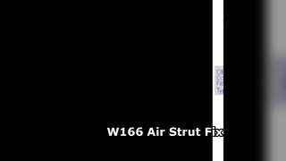 메르세데스 W166 에어 서스펜션 스트럿 교체